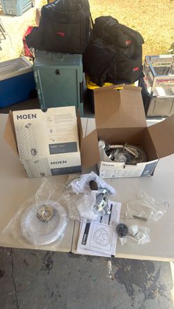 Moen Adler 82604 Chrome Shower Faucet – Brand New in Box (Valve Included)