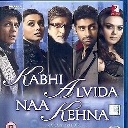 Kabhi Alvida Naa Kehna(Shahrukh Khan)Hindi Blu Ray – Film with English Subtitles 