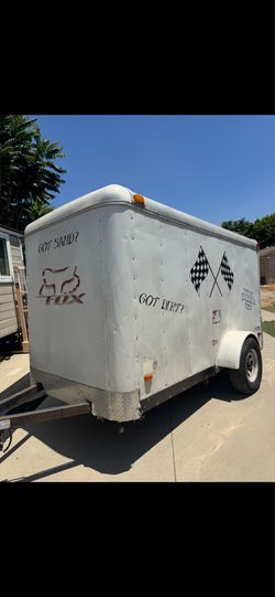 5x10 Enclosed Trailer