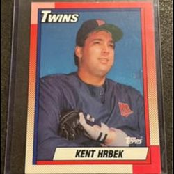 1990 Topps Kent Hrbek    Minnesota Twins #125