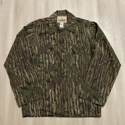 Vintage 70s 80s Ranger Realtree Camo Made In USA Button Down Shirt  Mens Small