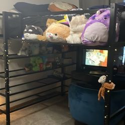 Full Size Bunkbed With Mattress 