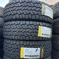 Lt245/75/16 A PLUS AT 4 New Tires Installed And Balanced 40,000 Miles Warranty 