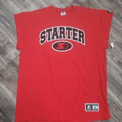 New authentic STARTER Athletic men's  logo T-Shirt Size XL
