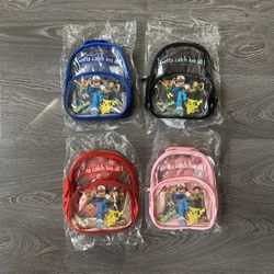 Vintage Collectible Pokemon Backpack Style Carry Case