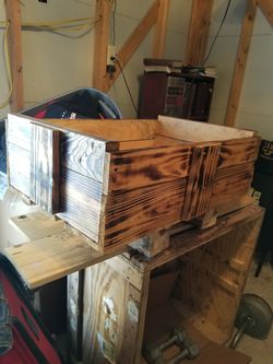 Wooden crate