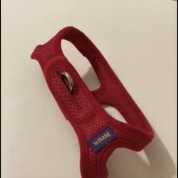 BRAND NEW ChokeFree VelPro Mesh Dog Shoulder Harness Collar, Red Size Medium