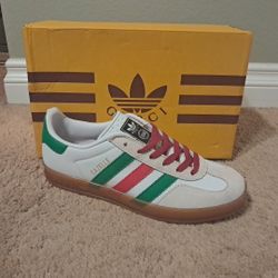Authentic Gucci x Adidas Gazzeles Sneakers Men's US Size 9