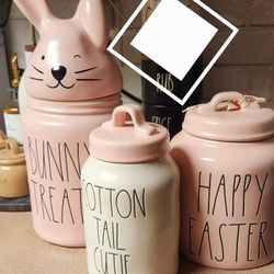 Rae DUNN Easter Canister Bundle 
