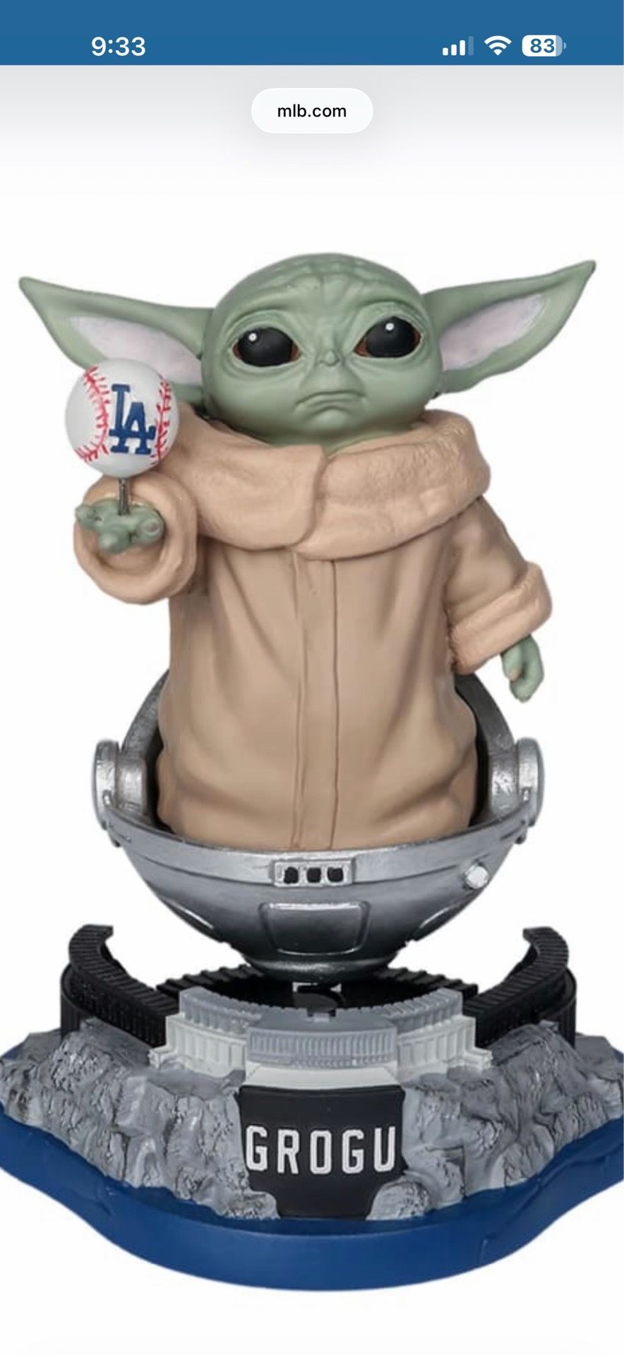 Starwars dodgers bobblehead