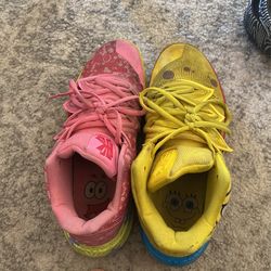 patrick and spongebob kyrie irving’s size 8