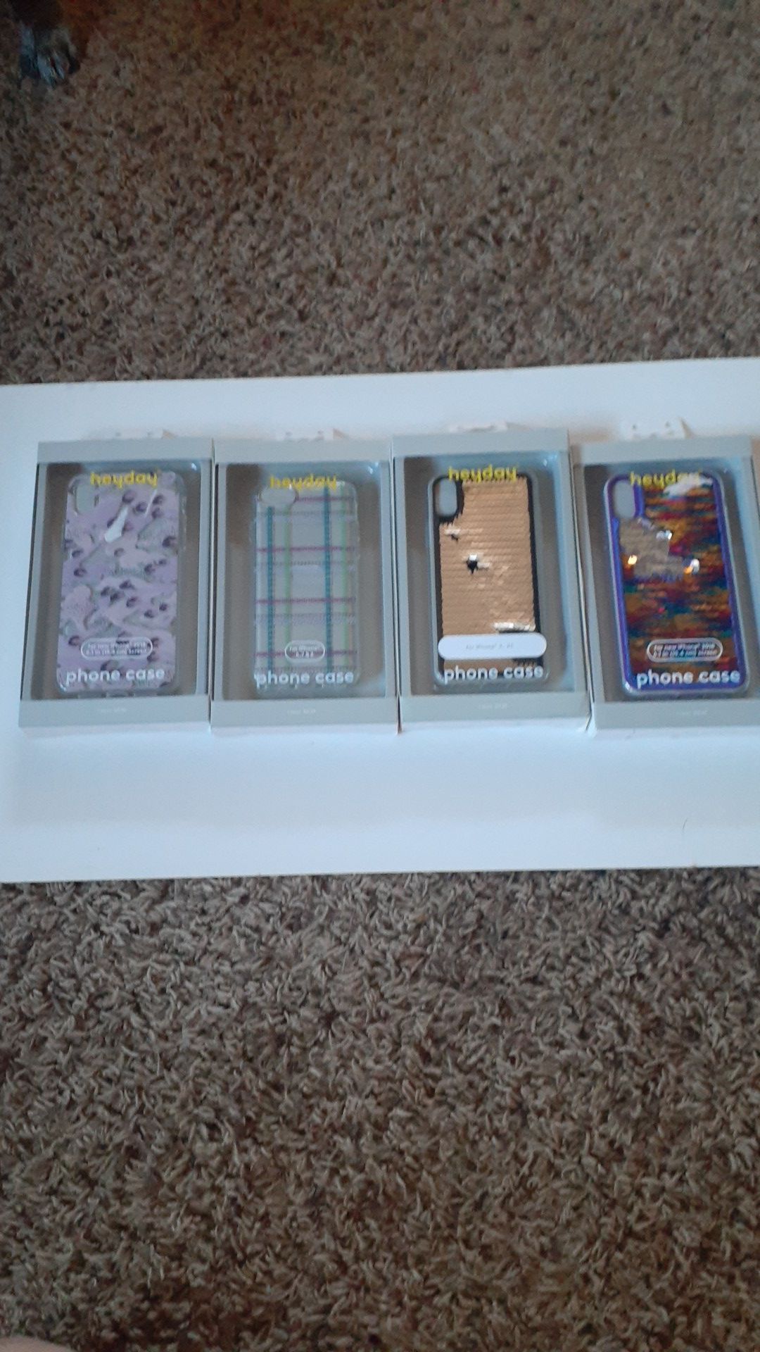 Brand New I Phone Phone Cases $8 each Far Right Is Sold