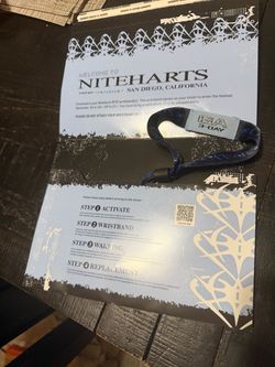 1 NITEHARTS GA 3 DAY PASS
