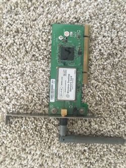 Desktop Wireless network card. Belkin