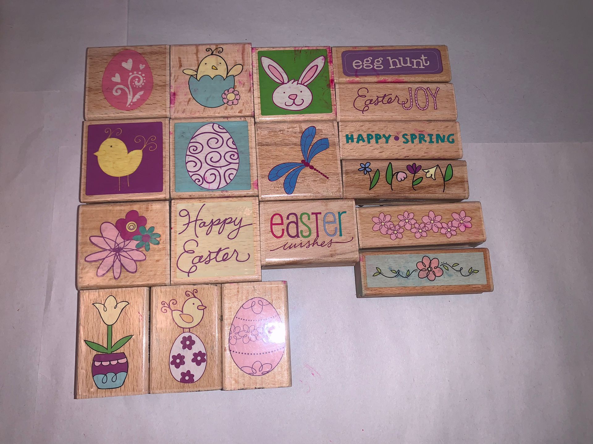 Set Of 66 Easter Eggs Spring Butterflies Stamps Studio G Craft Smart Michael’s Hobby Lobby Crafts Art Teacher Daycare Preschool Elementary School