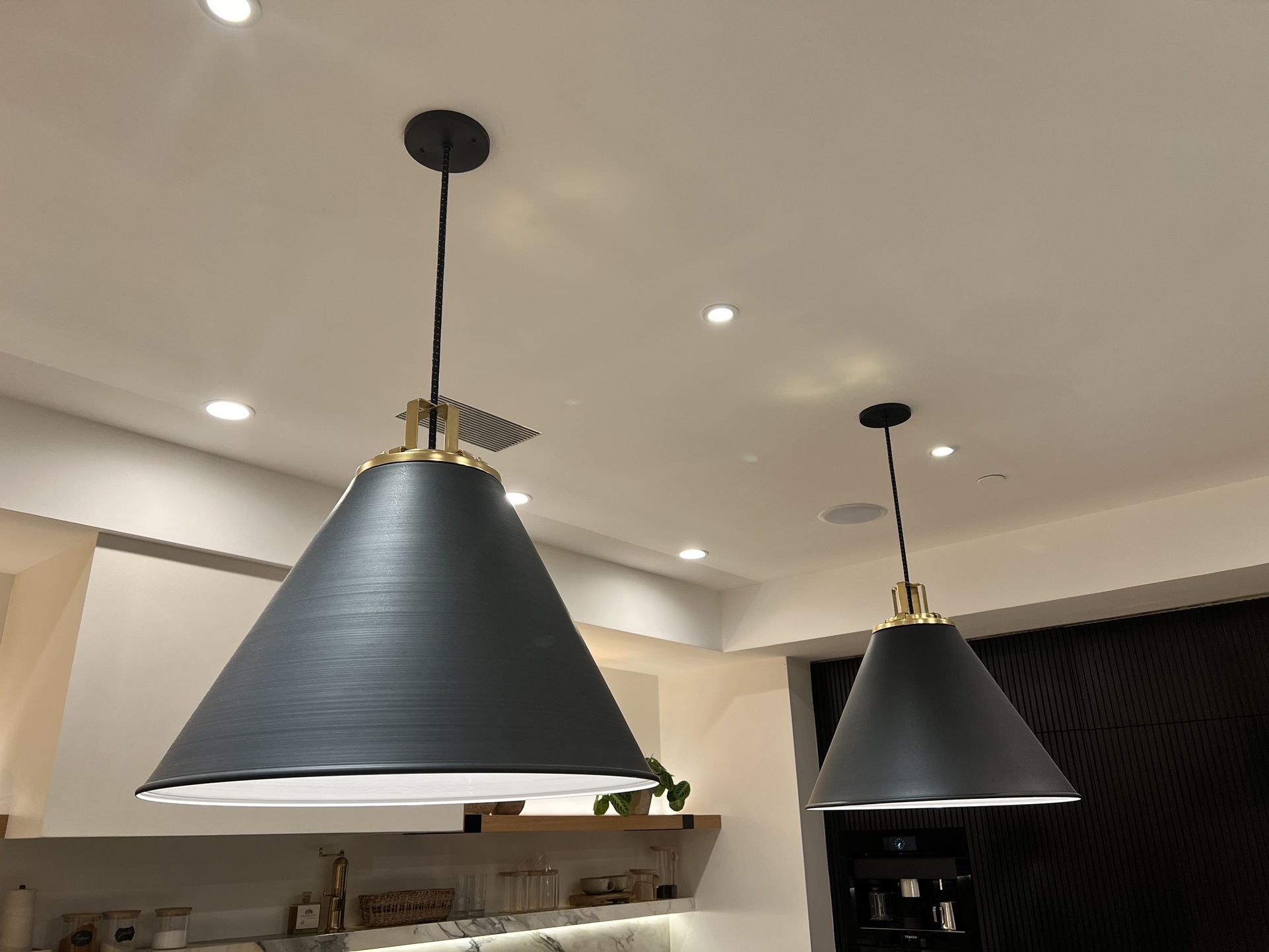 2 Rejuvenation Light Pendants