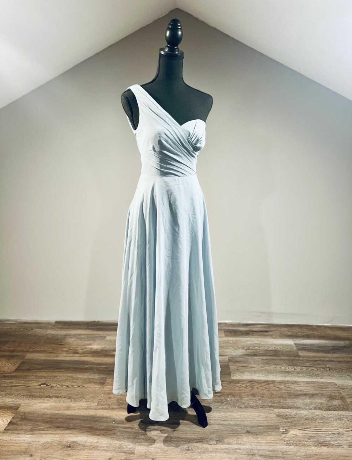 Dusty Blue Bridesmaid Dress - Size 0