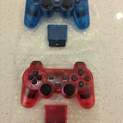 PS2 Playstation 2 wireless controllers