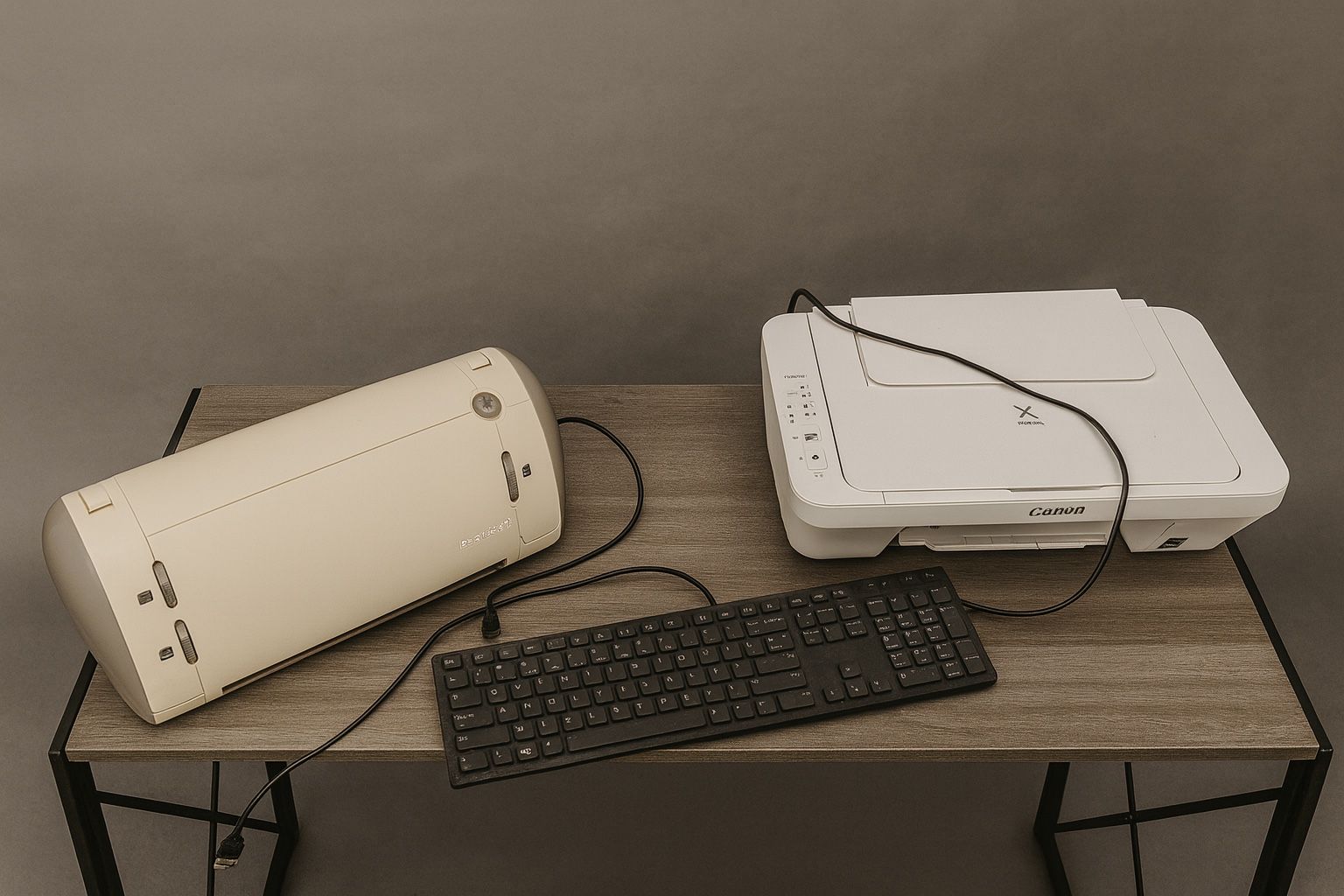 SEND YOUR OFFER - Printer, Electronic Cutter Machine, Keyboard - Used