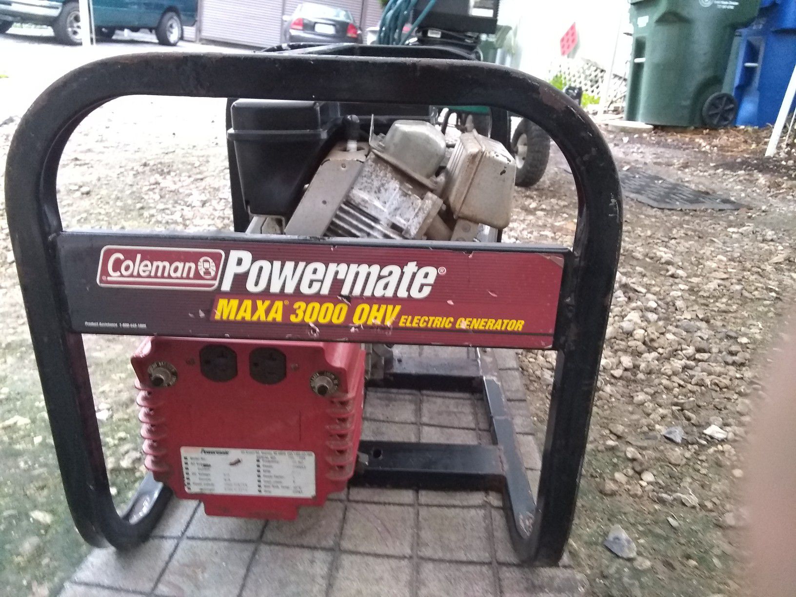 Coleman Powermate 3,000 watt generator