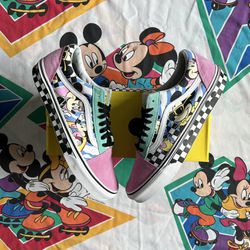 VANS x Disney Old Skool 80’s Mickey/True VN0A38G1UJE 2018 Size 11.5 M 13 W RARE