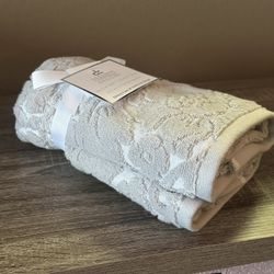 Brand New Hand Towels Set of 2 Gray