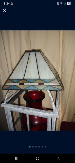 Stained glass lamp shades