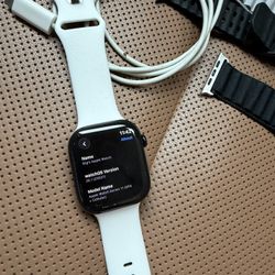 Apple Watch Series 11 [GPS + Cellular 46mm] Smartwatch with Jet Black Aluminum Case 