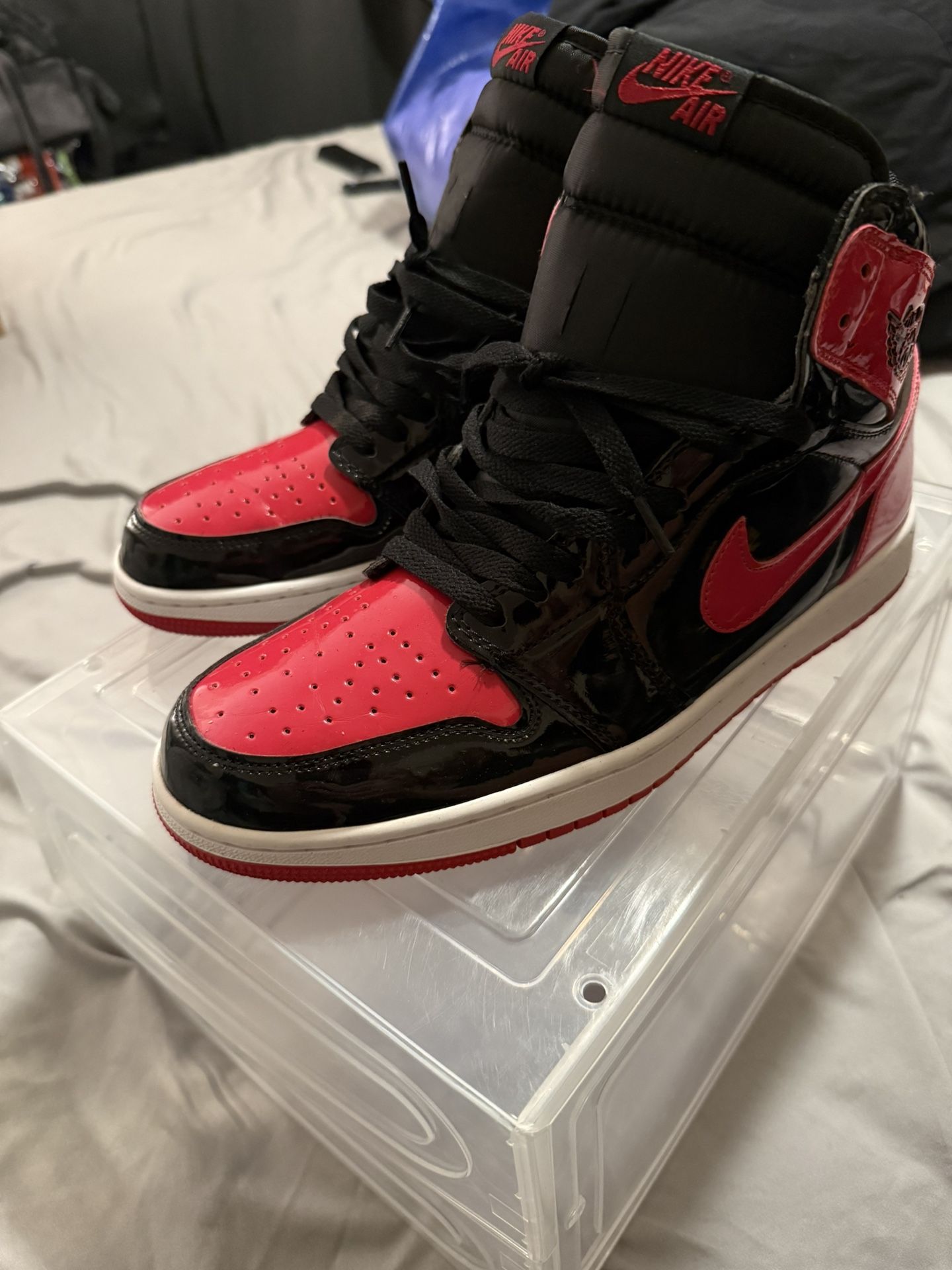 Jordan 1 Patent Leather Breads