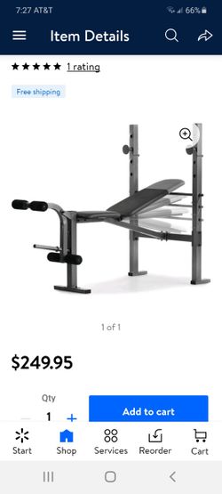 Weight bench