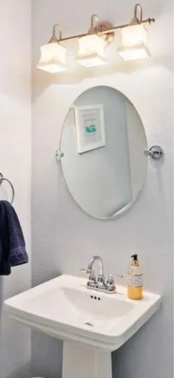 Oval mirror