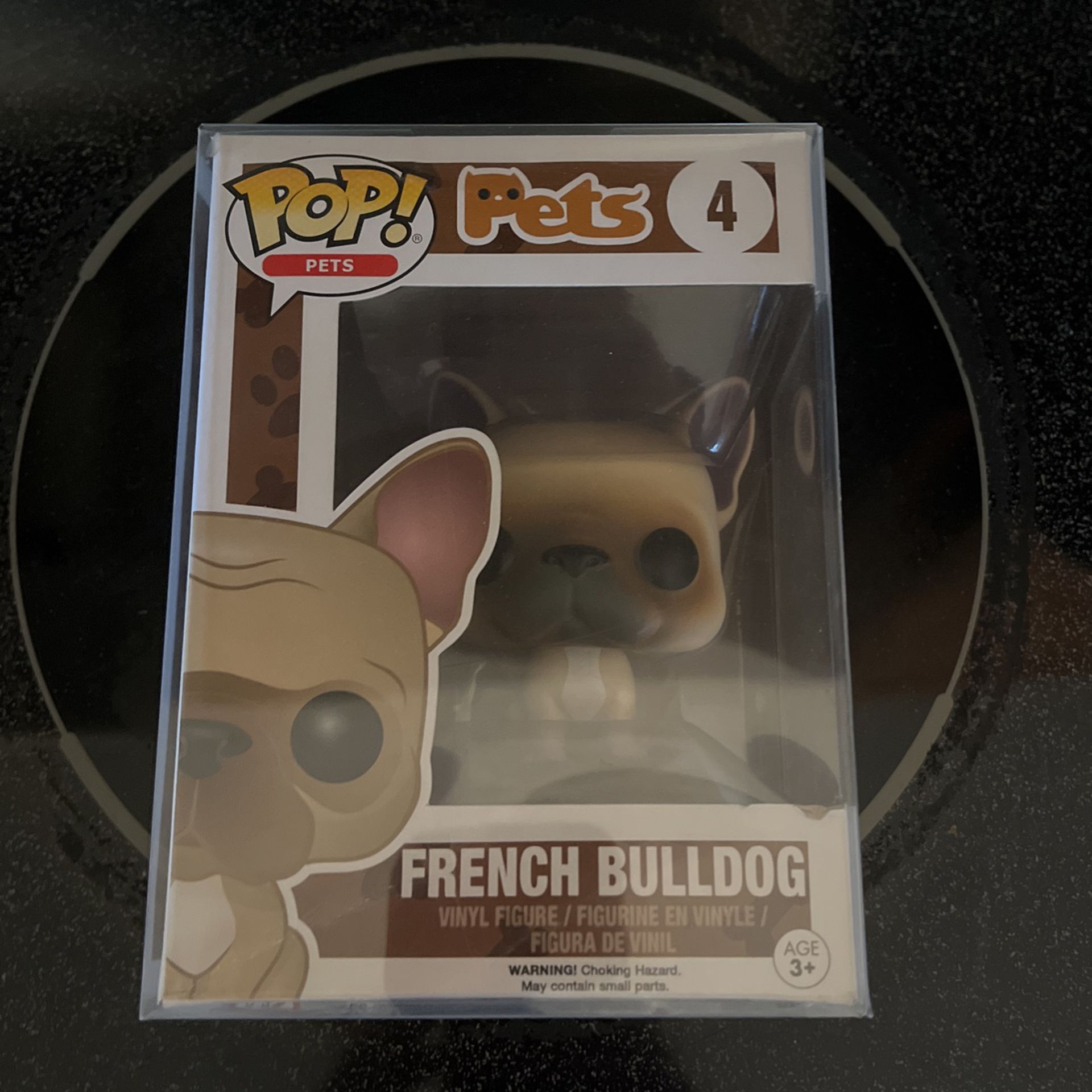Pop! Pets Gray and White French Bulldog Funko Pop! Vinyl Figure