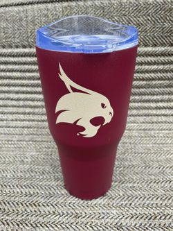 TX State 30 oz Stainless Steel Tumbler
