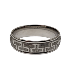 Wedding Band Ring in 10k Yellow Gold WGB-015