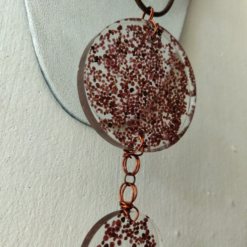 Handcrafted Raw Garnet Necklace