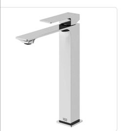 Vigo dunn single handle single -hole batroom vessel faucet in chrome