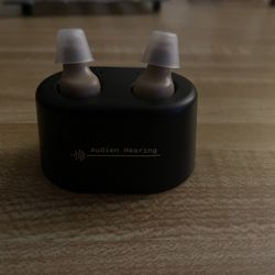Audien ATOM Rechargeable Hearing Amplifier to Aid and Assist Hearing, Premium Comfort Design and Nearly Invisible