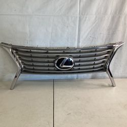 2010-2015 LEXUS RX350 RX450 FRONT BUMPER GRILLE COVER CHROME USED OEM 
