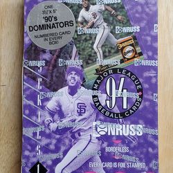 1994 Donruss Series 1 Baseball Card Box Factory Sealed 36 Packs