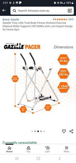 Gliding exercise machine