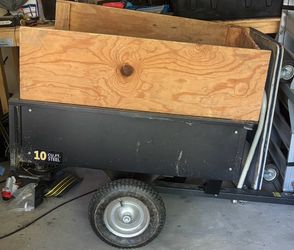 Yard works Dump Trailer