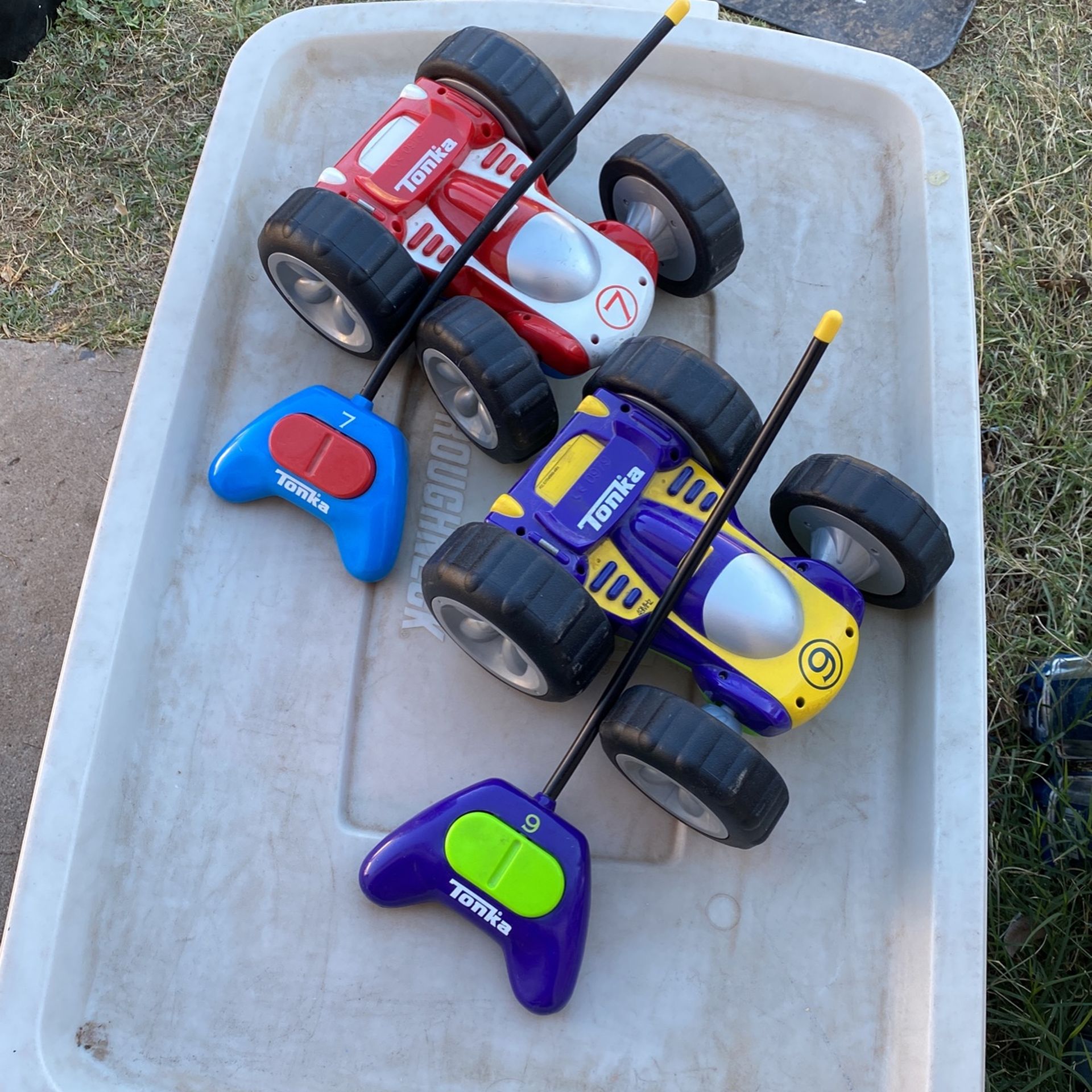 2 Tonka Remote Controls Only Used A Couple Times