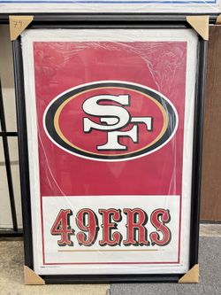 NFL SF 49ers Framed Posters 24x36