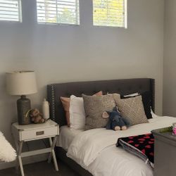 Bed Frame And Night Stand