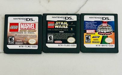 Nintendo DS Game Cartridges Lot of 3