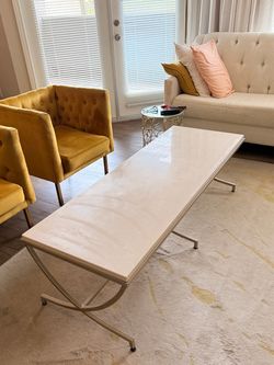 Beautiful coffee side table - marble