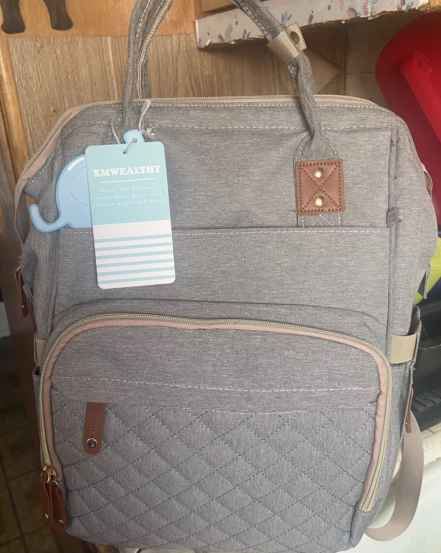 Brand New Xmwealthy Diaper Bag 3 In 1