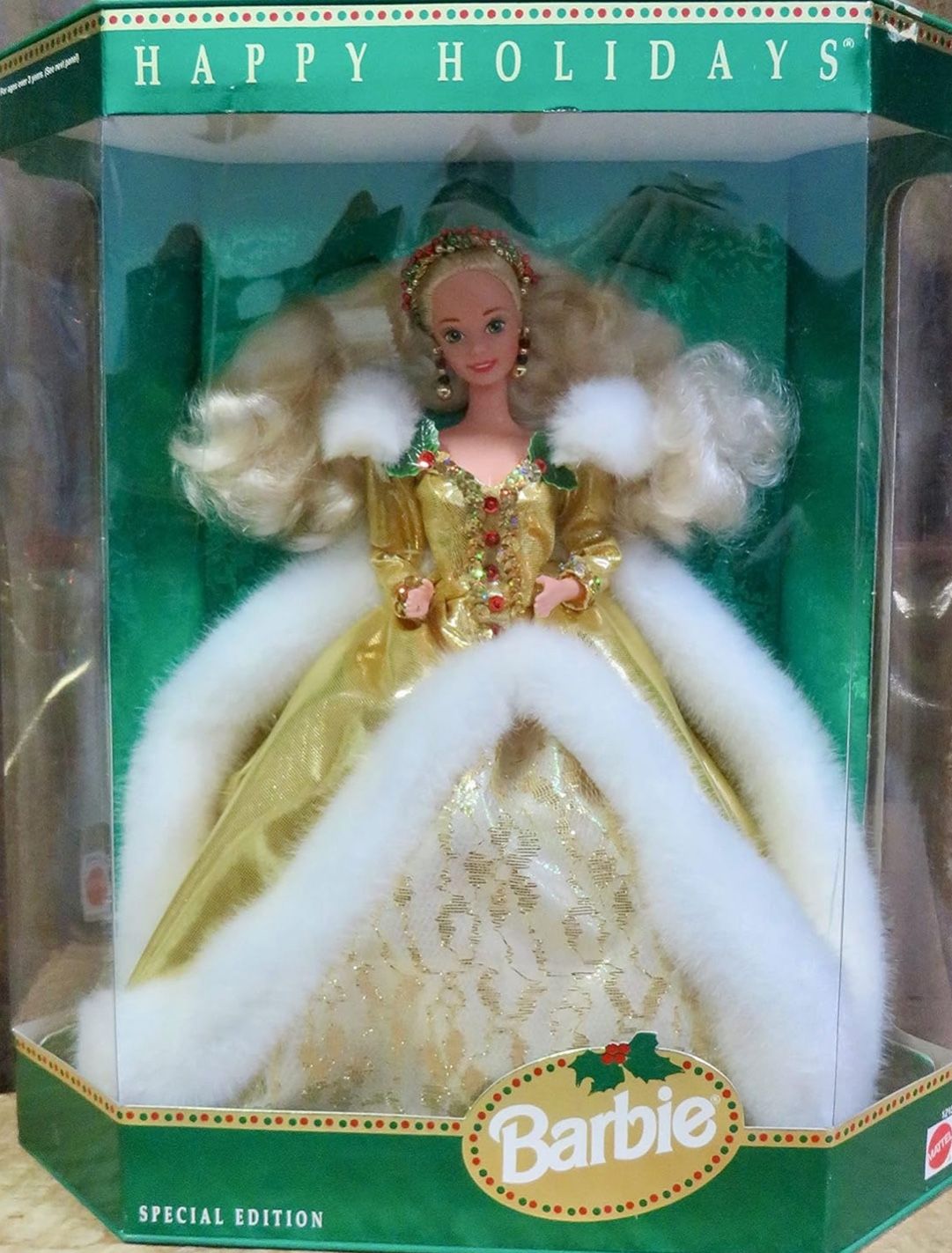 Brand New 1994 Special Edition Happy Holidays, Barbie Doll