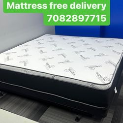 Huge sale for Mattress And Box Twin size mattress and box 150.$ full 190$ Queen 200$ king 290$. free delivery free set up 708….289…7715… cash or Zelle