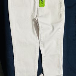 So High Rise Skinny Jeans Jeggings size 0/24W - White NEW